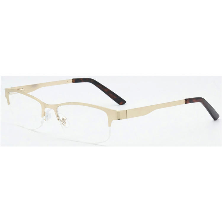 Dachuan Optical DRM368028 China Supplier Half Rim Metal Reading Glasses With Metal Legs (19)